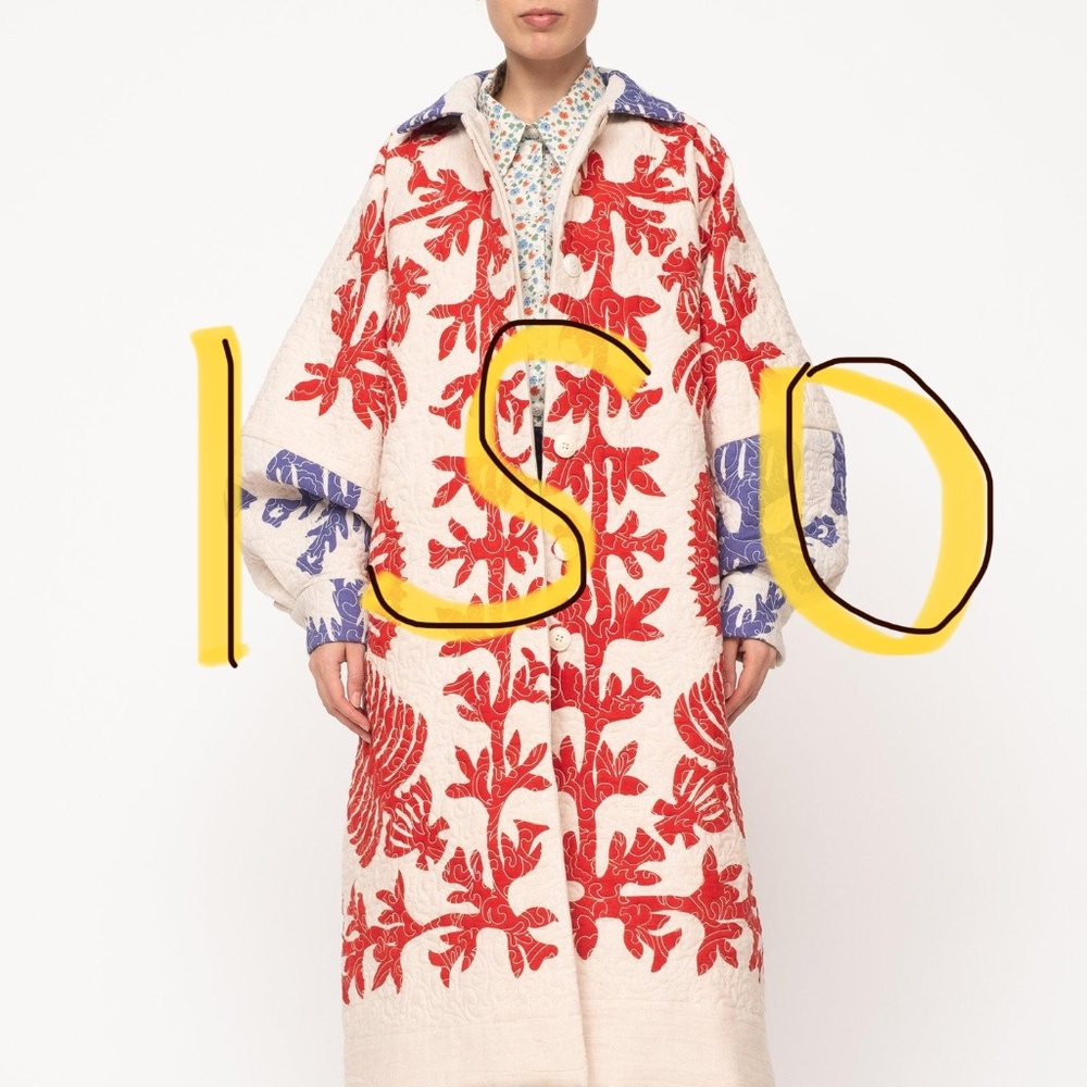 ISO Sea NY Henrietta Coat In XS or S